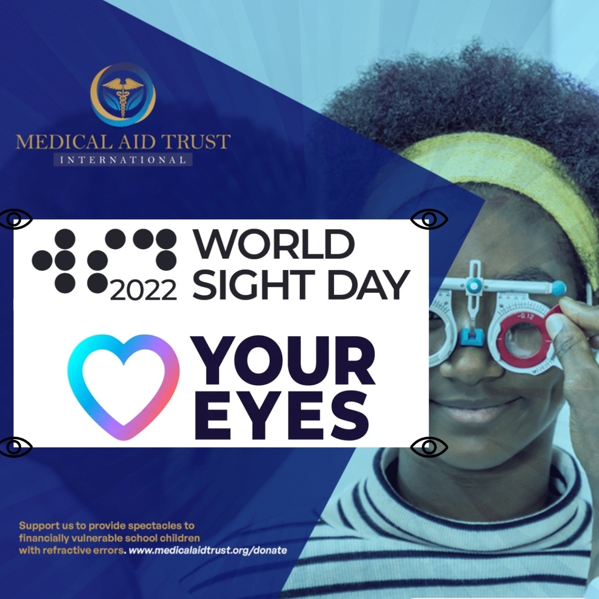 2022 World Sight Day: Medical Aid Trust International Promotes Eye Health for Children